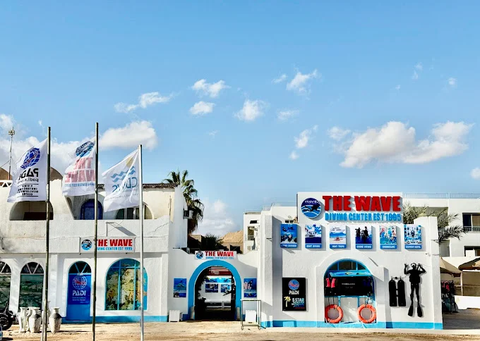 The Wave Diving Center storefront in Sharm El Sheikh